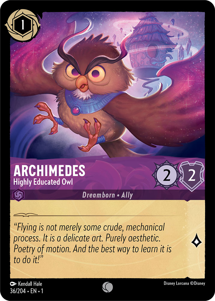 Archimedes - Highly Educated Owl