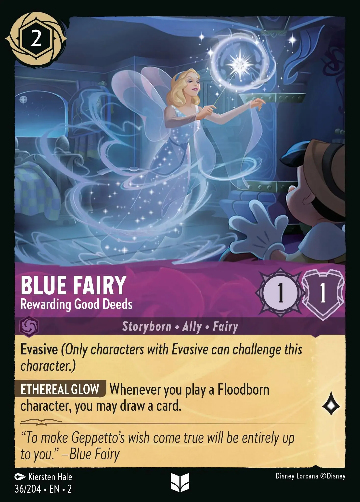 Blue Fairy - Rewarding Good Deeds