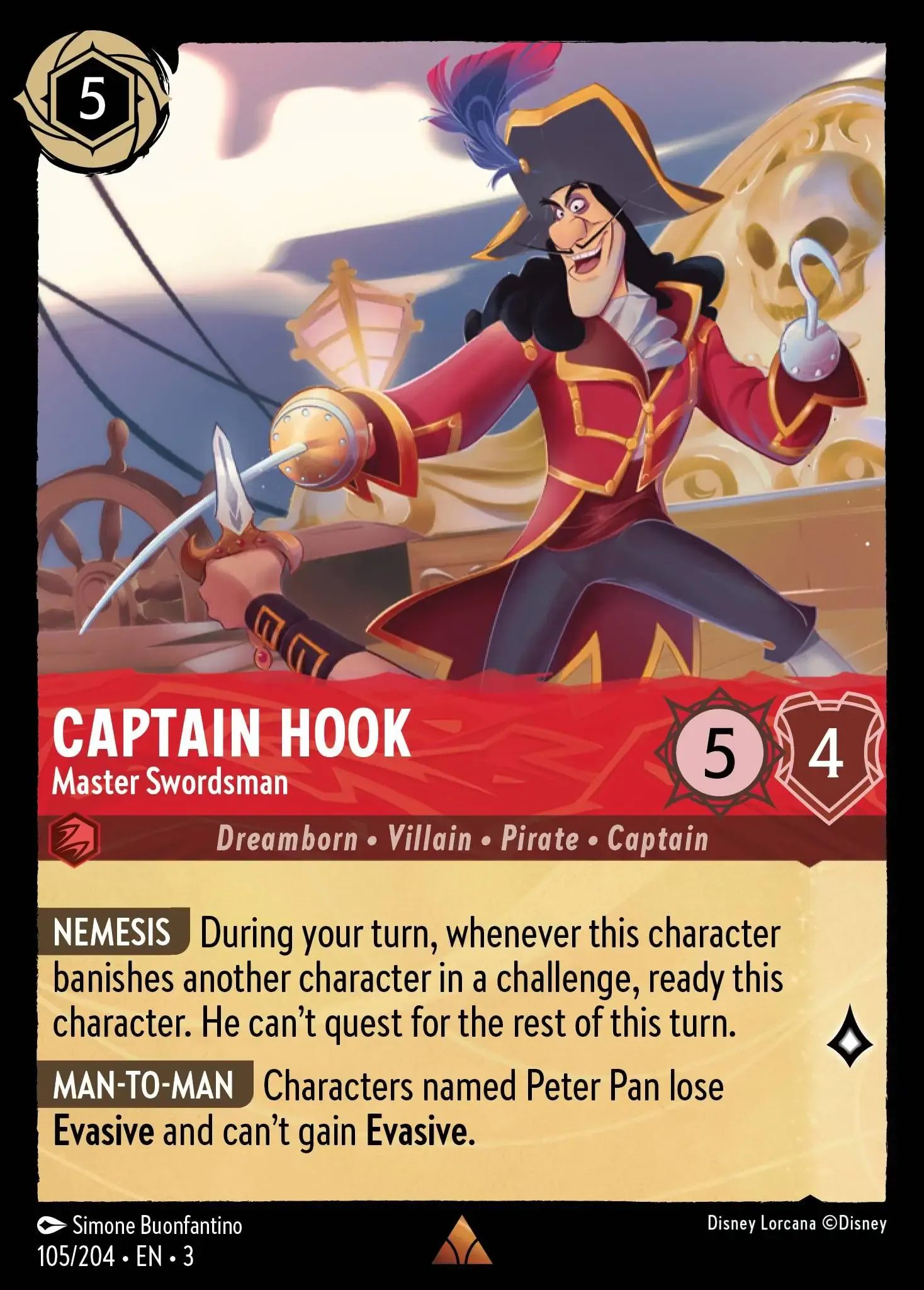 Captain Hook - Master Swordsman