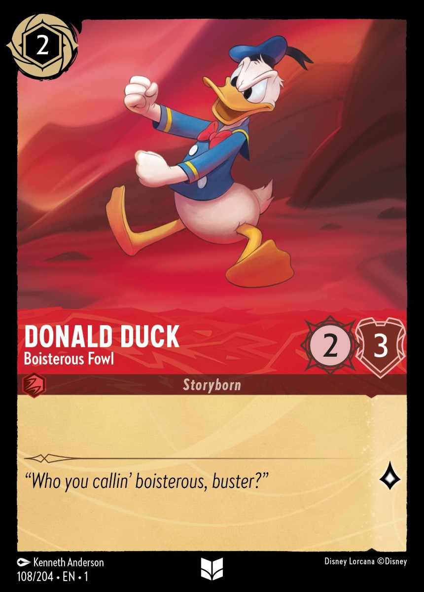 Donald Duck - Boisterous Fowl