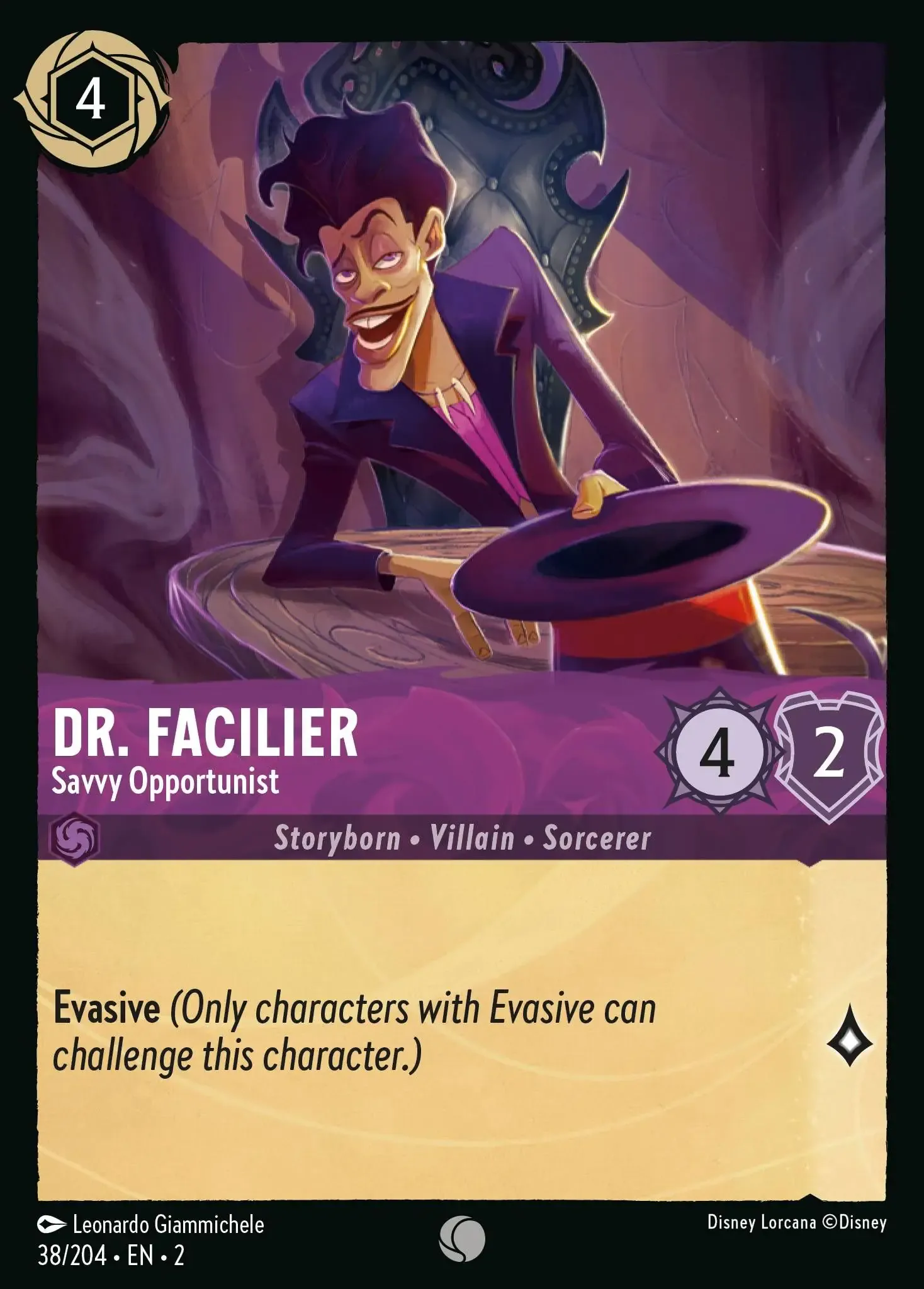 Dr. Facilier - Savvy Opportunist