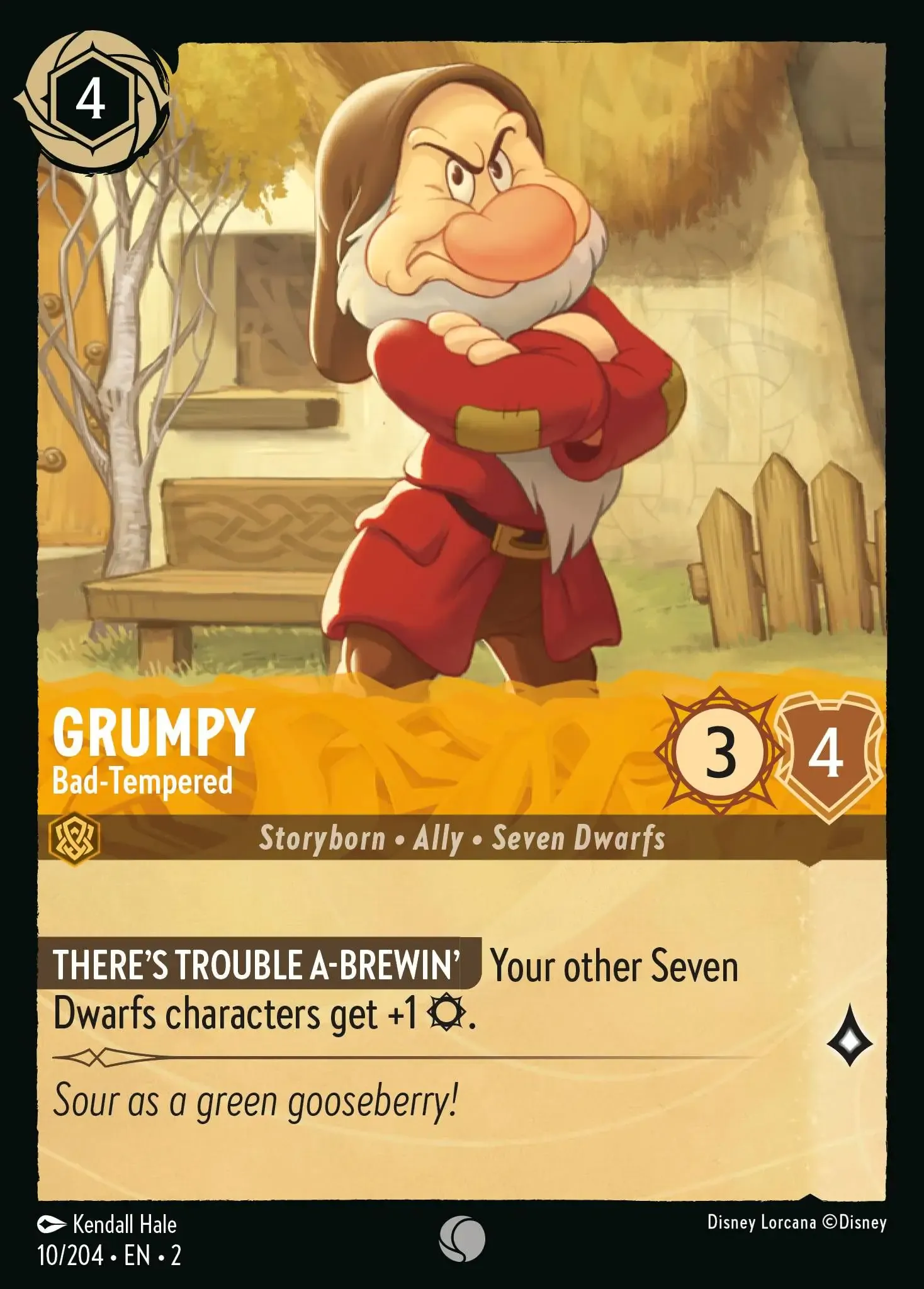 Grumpy - Bad-Tempered