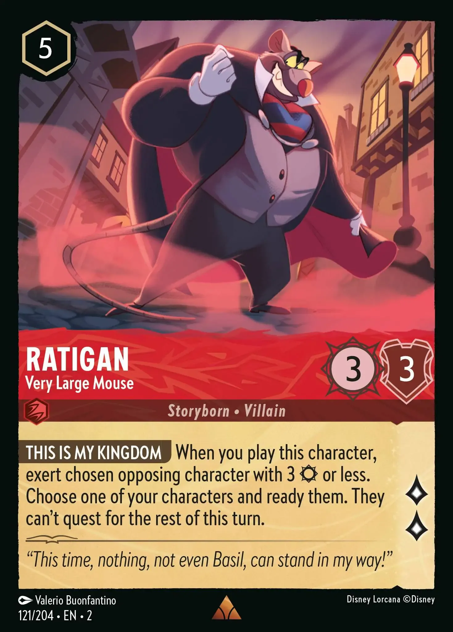 Ratigan - Very Large Mouse