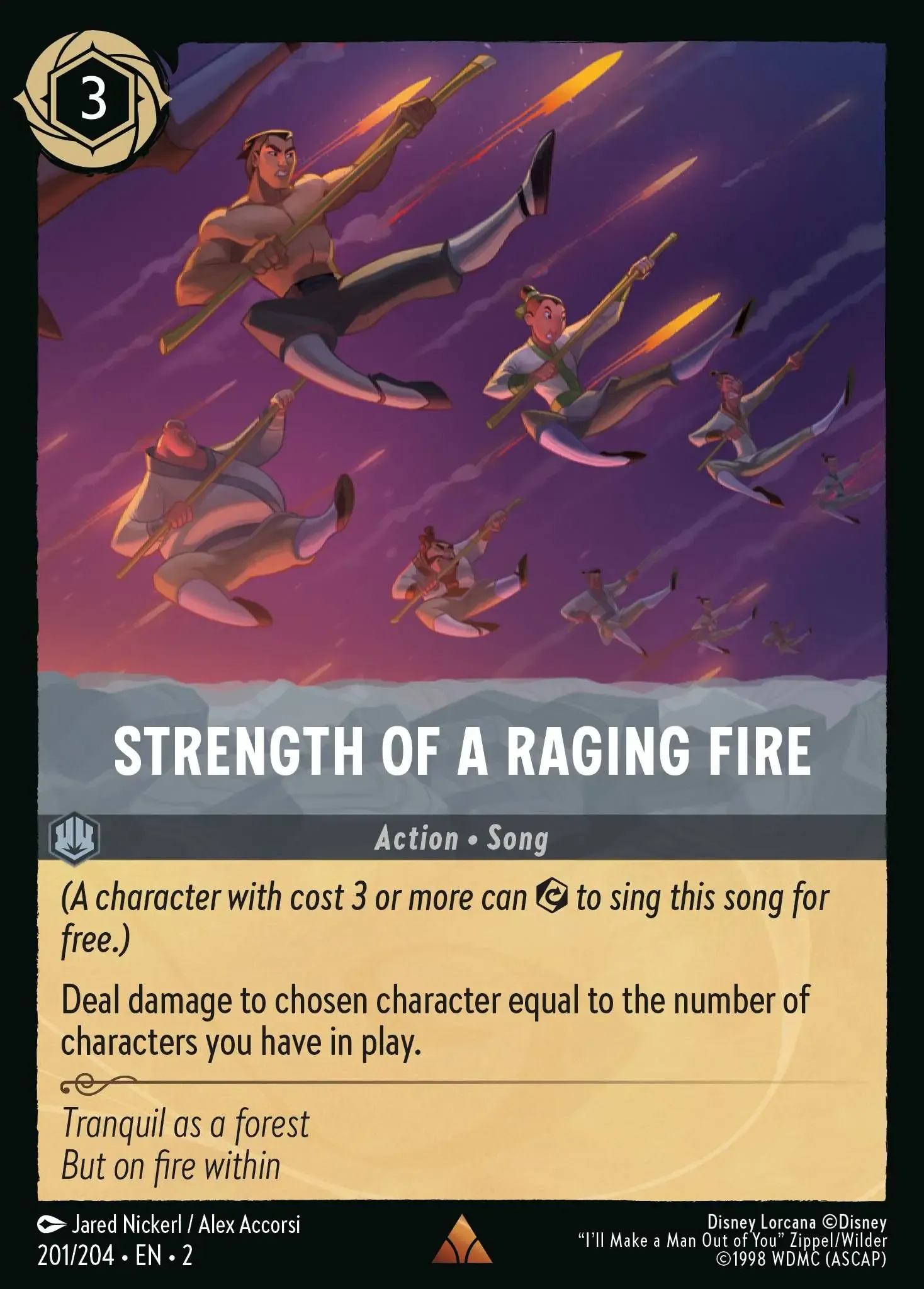 Strength Of A Raging Fire